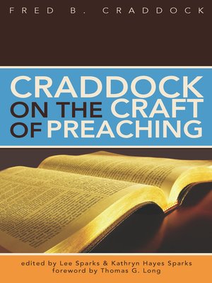 cover image of Craddock on the Craft of Preaching